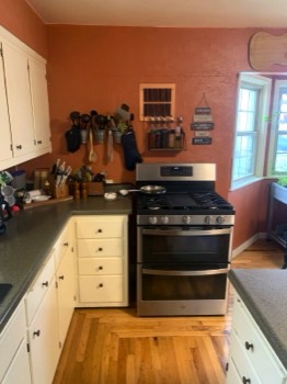 Stove before